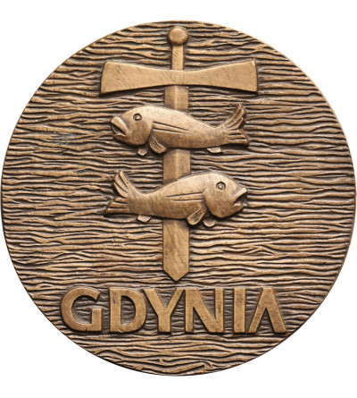 Poland, PRL (1952–1989). Medal 1971, Port of Gdynia
