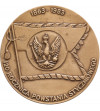 Polska, PRL (1952–1989). Medal 1985, Władysław Kononowicz, 120. Rocznica Powstania Styczniowego