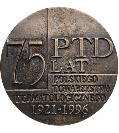 Poland. Medal 1996, 75 Years of the Polish Society of Dermatology