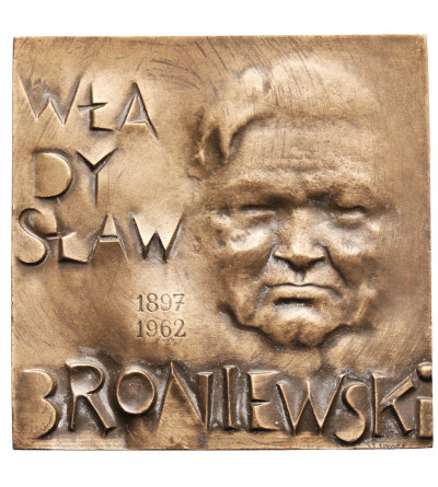 Polska, PRL (1952–1989). Medal 1972, Władysław Broniewski 1897-1962