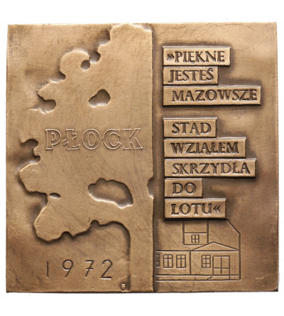 Polska, PRL (1952–1989). Medal 1972, Władysław Broniewski 1897-1962
