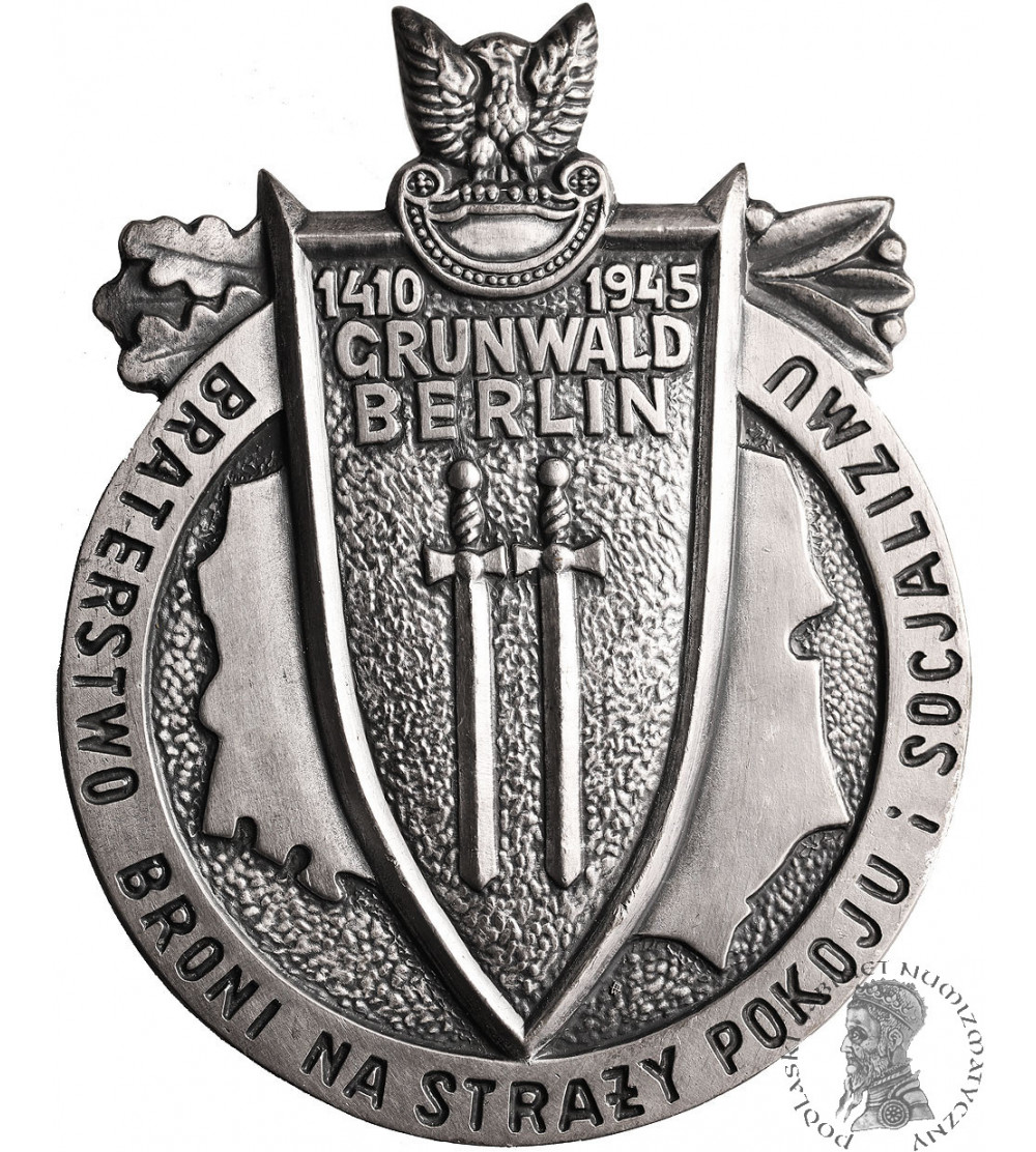 Polska, PRL (1952–1989). Medal 1975, Braterstwo Broni na Straży Pokoju i Socjalizmu, 1410 Grunwald - 1945 Berlin