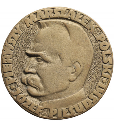 Polska, PRL (1952–1989). Medal 1988, Marszałek Polski Józef Piłsudski, 70. Rocznica Odzyskania Niepodległości Polski