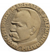 Polska, PRL (1952–1989). Medal 1988, Marszałek Polski Józef Piłsudski, 70. Rocznica Odzyskania Niepodległości Polski