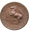 Germany, Westfalen / Westphalia. Notgeld, 10 Mark 1923, Minister von Stein - Bronze