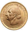 Niemcy, Westfalia. Notgeld, 50 milionów marek 1923, Minister von Stein - brąz złocony