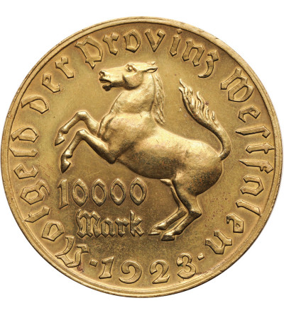 Germany, Westfalen / Westphalia. Notgeld, 10000 Mark 1923, Minister von Stein