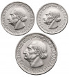 Niemcy, Westfalia. Notgeld, 50 fenigów, 1 i 5 marek 1921, Minister von Stein - aluminium