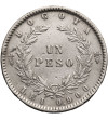 Colombia, Bogota. 1 Peso 1860