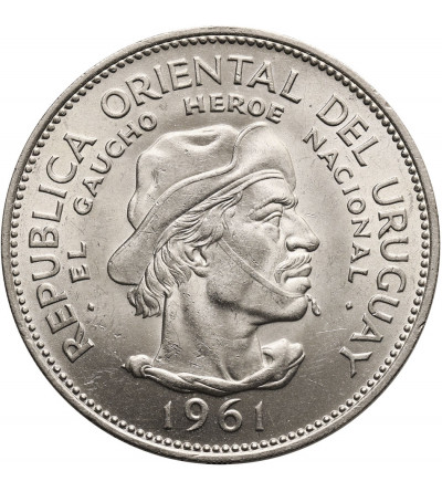 Urugwaj. 10 Pesos 1961, rocznica wystąpienia przeciwko hiszpanii