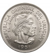 Uruguay. 10 Pesos 1961, sesquicentennial of against spain