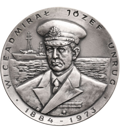 Poland, PRL (1952-1989). Medal 1985, Vice Admiral Józef Unrug