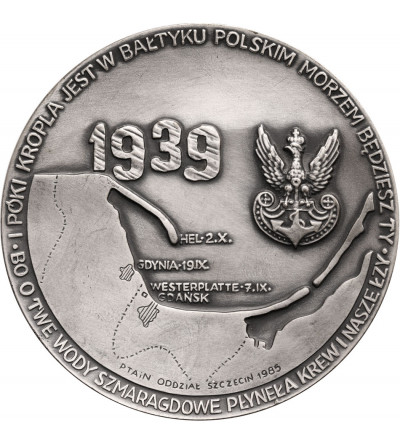 Poland, PRL (1952-1989). Medal 1985, Vice Admiral Józef Unrug