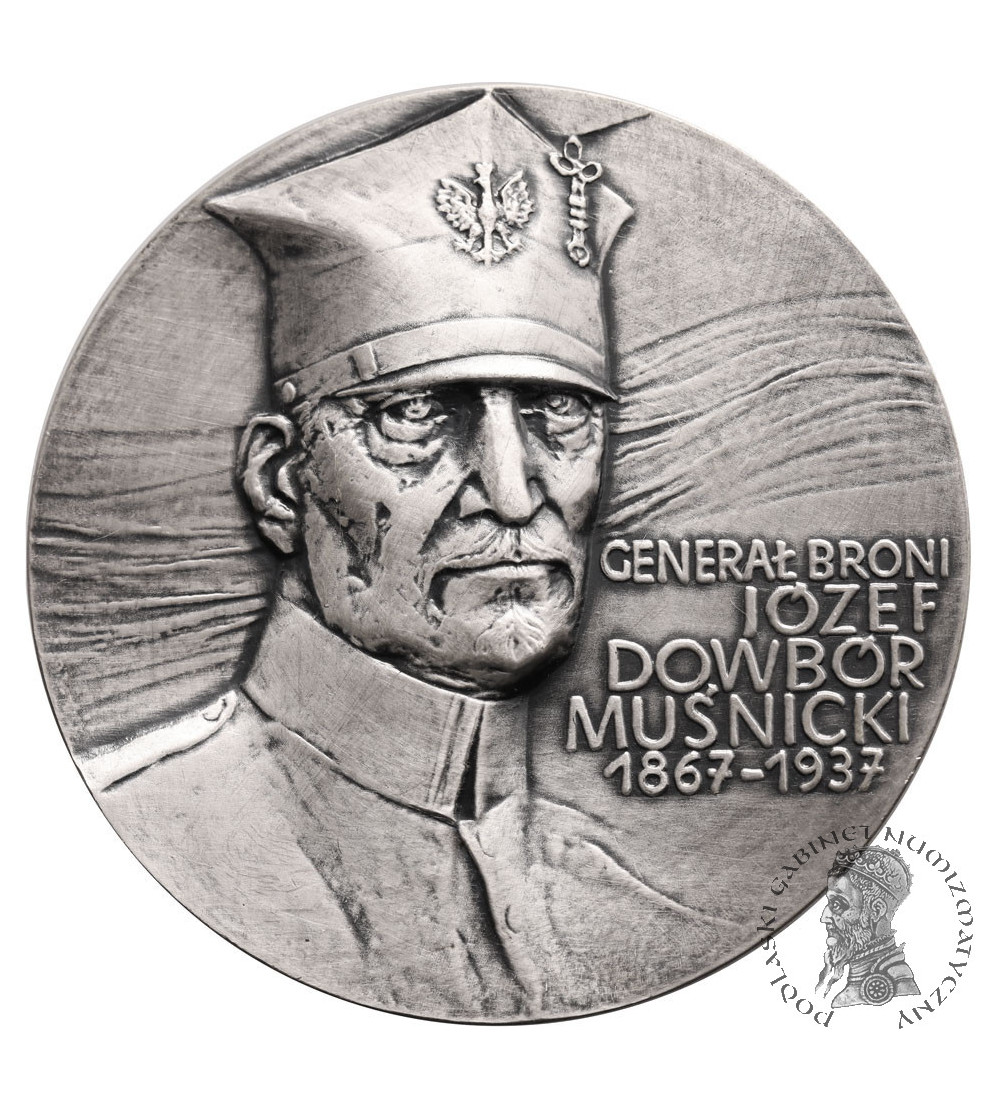 Polska, PRL (1952–1989). Medal 1985, Generał Broni Józef Dowbór Muśnicki 1867-1937, Powstanie Wielkopolskie 1918-1919