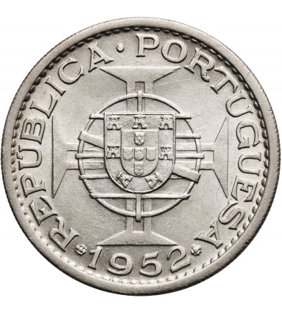 Portuguese Guinea (Guinea-Bissau). 20 Escudo 1952