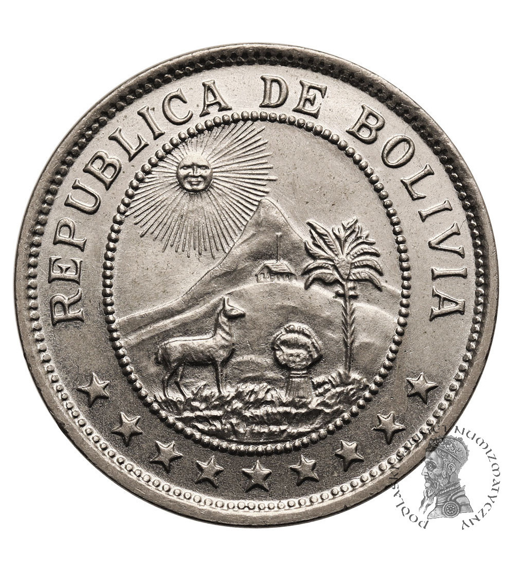 Boliwia. 50 Centavos 1939