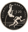 Wyspy Cooka. 10 dolarów 1993, Letnie Igrzyska Olimpijskie 1996 Atlanta - Proof