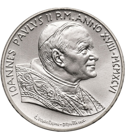 Watykan. 500 Lire 1996, AN XVIII, Rzym, Jan Paweł II 1978-2005, 50-rocznicą Święceń Kapłańskich