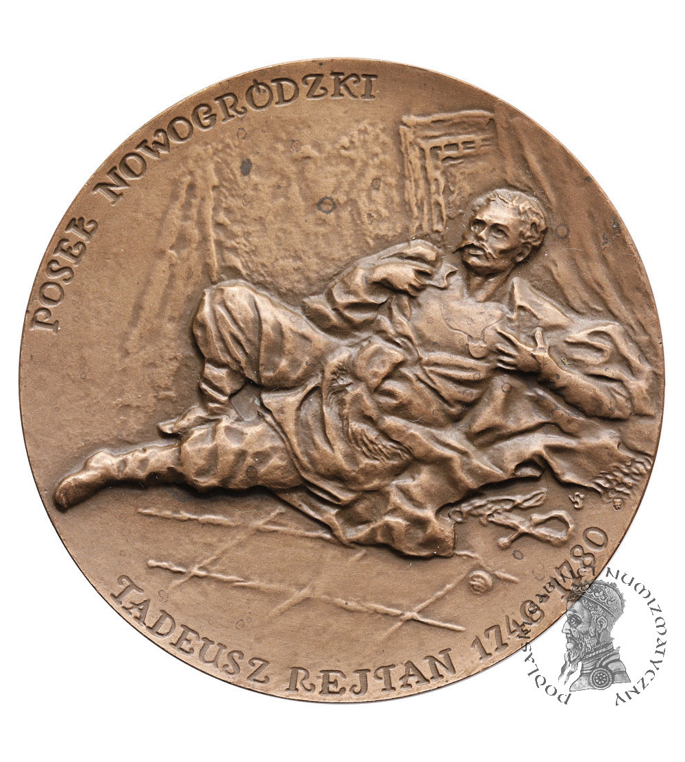 Poland, PRL (1952-1989), Szczecin. Medal 1987, Novgorod MP Tadeusz Rejtan 1746-1780