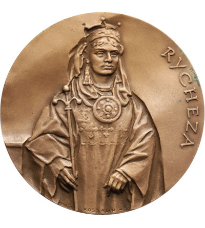 Poland, PRL (1952-1989), Koszalin. Medal 1986, Mieszko II 1025-1034, Rycheza