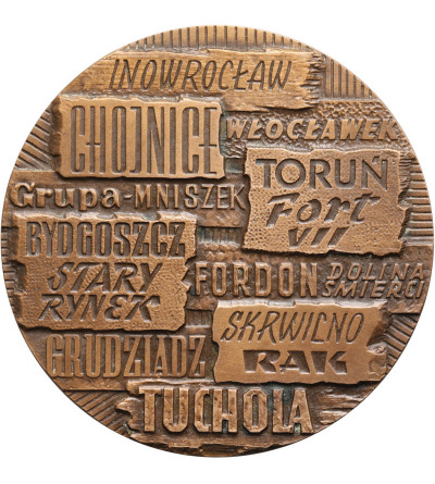 Poland, PRL (1952-1989). Medal 1969, Commemoration of Martyrdom and Struggle against Fascism 1935-1945, RARE