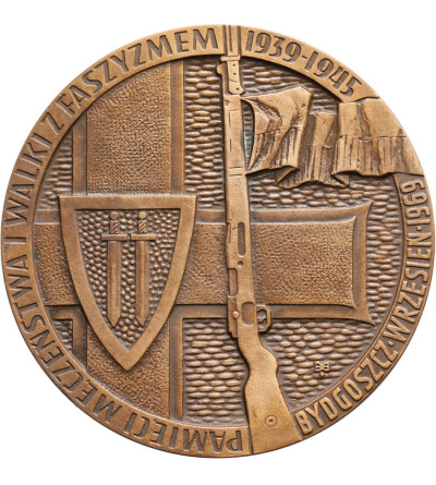 Poland, PRL (1952-1989). Medal 1969, Commemoration of Martyrdom and Struggle against Fascism 1935-1945, RARE