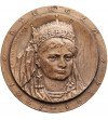 Poland, PRL (1952-1989), Chelm. Medal 1988, Mieszko II 1025-1034, Rycheza 1025-1034