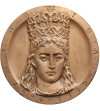 Poland, Chelm. Medal 1990, Jadwiga 1384-1399