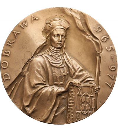 Polska, PRL (1952–1989), Koszalin. Medal 1985, Mieszko I 963-992, Dobrawa 965-977