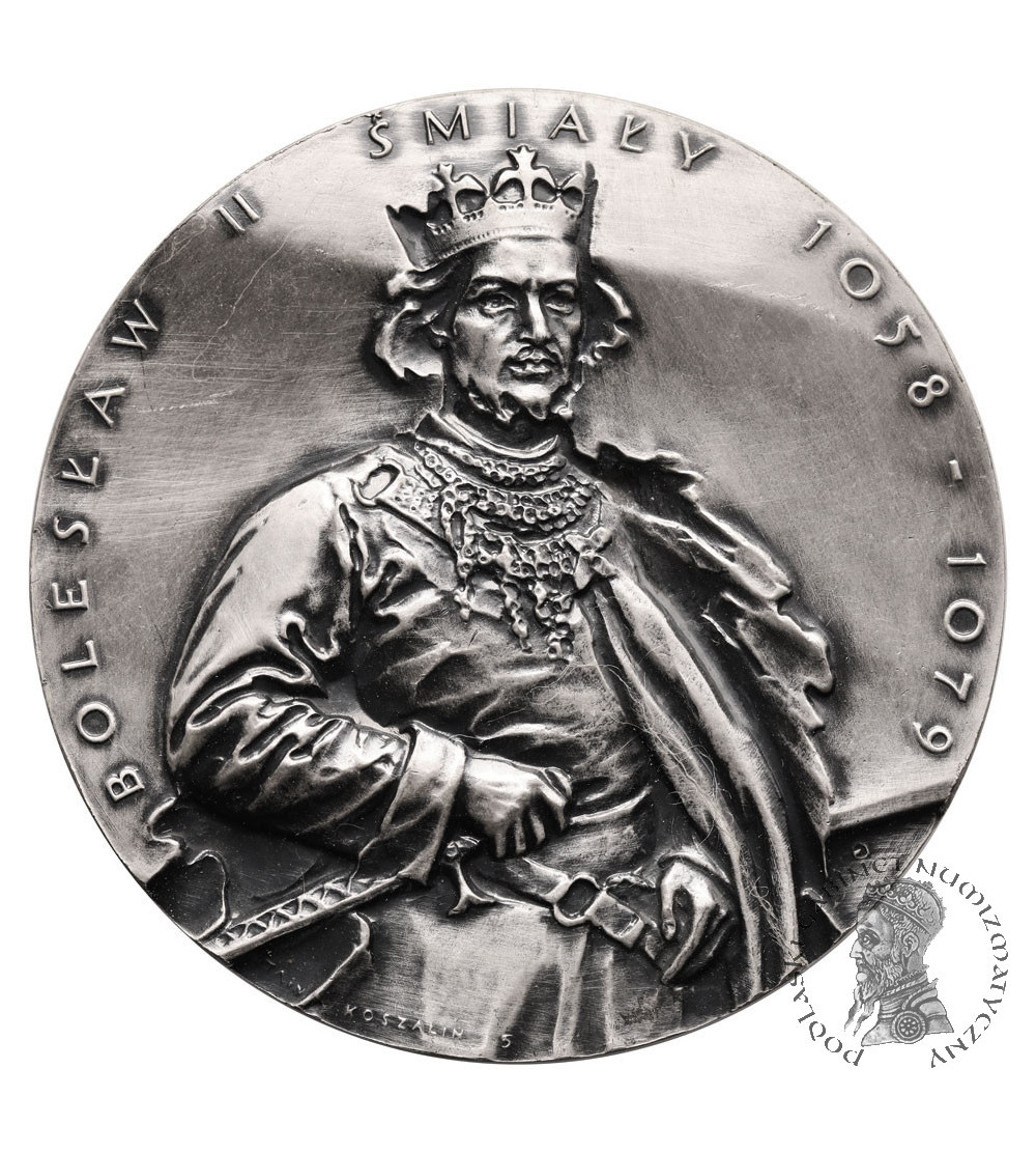 Polska, PRL (1952–1989), Koszalin. Medal 1987, Bolesław II Śmiały 1058-1079
