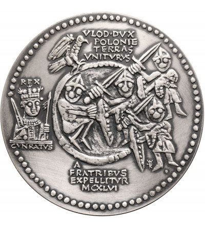 Polska, PRL (1952–1989), Warszawa. Medal 1989, Władysław II Wygnaniec 1138-1146