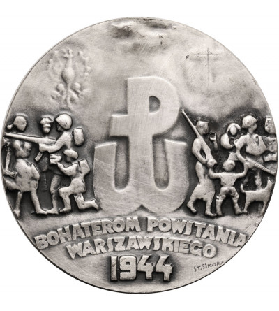 Poland, PRL (1952-1989). Medal 1983, To the Heroes of the Warsaw Uprising 1944
