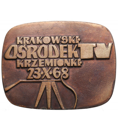 Polska, PRL (1952–1989). Medal 1968, Komitet Budowy Ośrodka Telewizyjnego w Krakowie