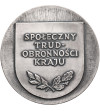 Polska, PRL (1952–1989). Medal 1976, Za Zasługi dla Ligi Obrony Kraju, Społeczny Trud Obronności Kraju