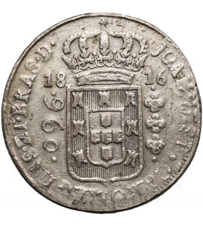 Brazil, Joao, Prince Regent 1799-1818. 960 Reis 1816 B, Bahia