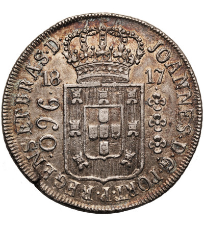 Brazil, Joao, Prince Regent 1799-1818. 960 Reis 1817 R, Rio de Janairo