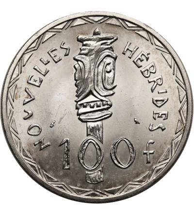 New Hebrides. 100 Francs 1966
