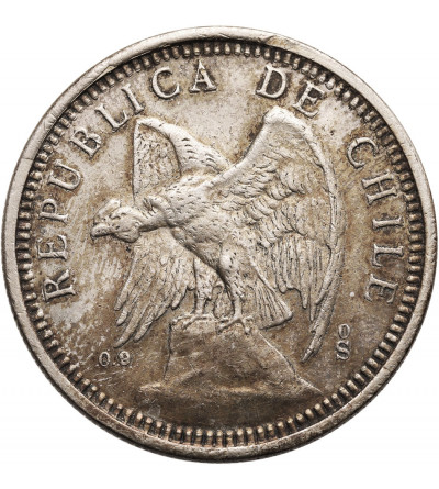 Chile. 5 Pesos 1927, kondor