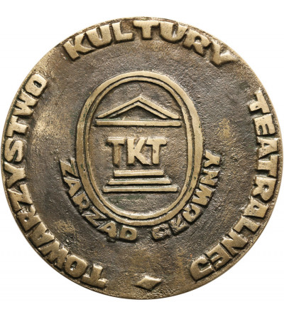 Poland, PRL (1952-1989). Medal 1971, For Merits to Theatrical Culture, Theatrical Culture Society, General Board