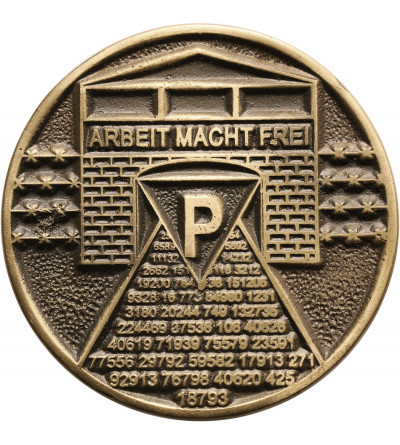 Polska. Medal 2006, 60-lecie Polskiego Związku B. Więźniów Politycznych Hitlerowskich Więzień i Obozów Koncentracyjnych