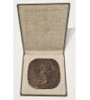 Polska, PRL (1952–1989), Poznań. Medalion autorski 1967 z portretem Henryka Wieniawskiego, J. Stasiński
