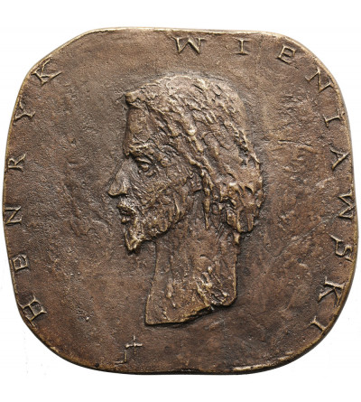 Poland, PRL (1952-1989), Poznań. Author's medallion 1967 with portrait of Henryk Wieniawski, J. Stasiński