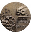 Polska, PRL (1952–1989), Katowice. Medal 1987, 50 Lat Akademii Ekonomicznej w Katowicach