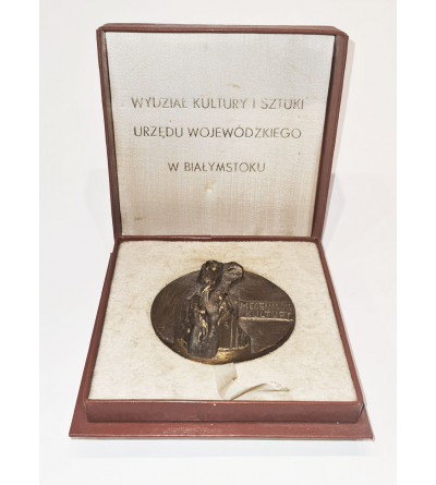 Poland, PRL (1952-1989). Medal to the Patron of Culture, Department of Culture and Art of the Provincial Office in Bialystok