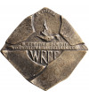 Polska, PRL (1952–1989), Leszno. Medalion autorski Za Zasługi w Dziedzinie Oświaty Województwa Leszczyńskiego WRPP, J. Stasiński