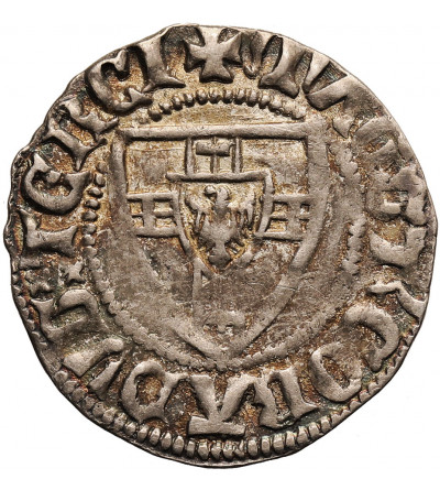 Zakon Krzyżacki, Konrad III von Jungingen 1393-1407. Szeląg bez daty, Gdańsk, Toruń, Malbork