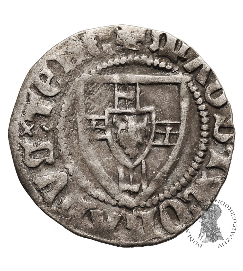 Zakon Krzyżacki, Konrad III von Jungingen 1393-1407. Szeląg bez daty, Gdańsk, Toruń, Malbork