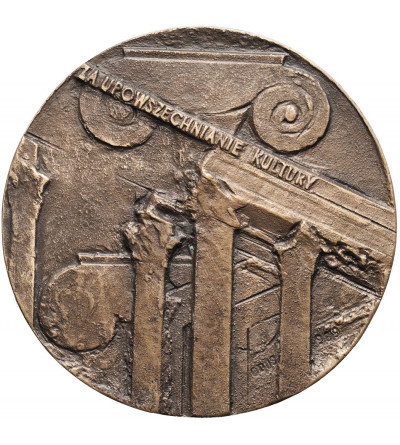 Poland, PRL (1952-1989), Woj. Poznańskie. Author's Medal, For Dissemination of Culture, J. Stasiński