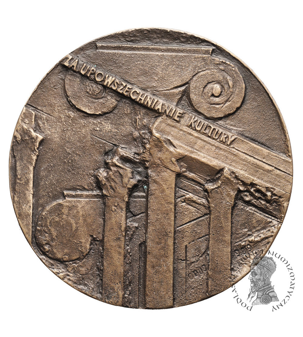 Polska, PRL (1952–1989), Woj. Poznańskie. Medal autorski, Za Upowszechnianie Kultury, J. Stasiński