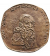 Polska, PRL (1952–1989), Leszno. Medal autorski 1970, Jan Amos Komeński 1592-1670, J. Stasiński